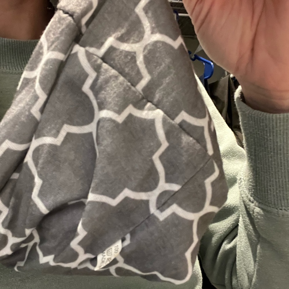Gray Infinity Scarf - Picture 2 of 2